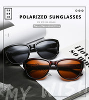 Design Cat Eye Polarized Sunglasses Men Women Lady Elegant Sun Glasses Female Driving Eyewear Oculos De Sol