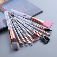 12/8/5pcs Eye Lip Makeup Brushes Set Eyebrow Comb Eyelash Sponge Eyeshadow Silicone Face Mask Edge Control Brush Cosmetics