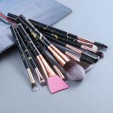 12/8/5pcs Eye Lip Makeup Brushes Set Eyebrow Comb Eyelash Sponge Eyeshadow Silicone Face Mask Edge Control Brush Cosmetics