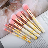 12/8/5pcs Eye Lip Makeup Brushes Set Eyebrow Comb Eyelash Sponge Eyeshadow Silicone Face Mask Edge Control Brush Cosmetics