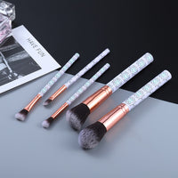 12/8/5pcs Eye Lip Makeup Brushes Set Eyebrow Comb Eyelash Sponge Eyeshadow Silicone Face Mask Edge Control Brush Cosmetics