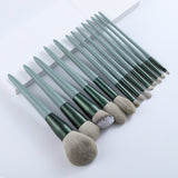 13pcs Natural Hair Makeup Brushes Set Professional Beauty Foundation Powder Blushes Eyeshadow Eyebrow Blending Brush Tools