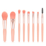 8/7pcs Profesional Wood Handle Makeup Brushes Set Maquiagem Eye Shadow Eyebrow Lip Foundation Brush Tool Brochas Maquillaje