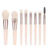 8/7pcs Profesional Wood Handle Makeup Brushes Set Maquiagem Eye Shadow Eyebrow Lip Foundation Brush Tool Brochas Maquillaje