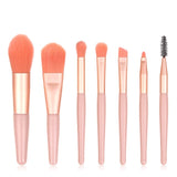 8/7pcs Profesional Wood Handle Makeup Brushes Set Maquiagem Eye Shadow Eyebrow Lip Foundation Brush Tool Brochas Maquillaje