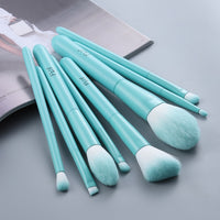 Wood Handle Face Eye Lip Pink Makeup Brushes Set Powder Eyeshadow Eyebrow Eyelash Make Up Brushes Bag Brochas Maquillaje