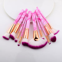 5/15Pcs Marble Makeup Brushes Set Cosmetic Powder Eyeshadow Foundation Blush Blending Beauty Make Up Brush Tool Kit Maquiagem