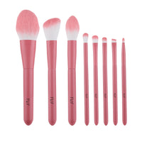 8pcs Wood Makeup Brushes Set Eyeshadow Eyebrow Lip Blusher Founadation Powder Brush Beauty Cosmetic Brochas Maquillajes Tool