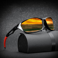 Polarized Sunglasses Men Square Sports Sun Glasses for Men Driving Fishing Black Frame Goggle UV400
