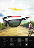 Polarized Sunglasses Men Square Sports Sun Glasses for Men Driving Fishing Black Frame Goggle UV400