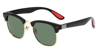 Classic Retro Rivet Polarized Sunglasses Men Women Tr90 Legs Lighter Design Female Male Sun Glasses