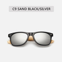 Retro Sunglasses Men Women Travel Sport Bamboo Wood Frame Sun Glasses UV400