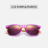 Retro Sunglasses Men Women Travel Sport Bamboo Wood Frame Sun Glasses UV400