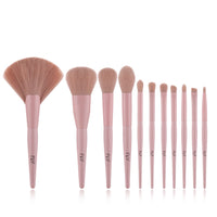 11Pcs Green Makeup Brushes Cosmetic Beauty Eye Shadow Eyebrow Foundation Powder Brush for Make Up Tool Brocha Maquillaje Set