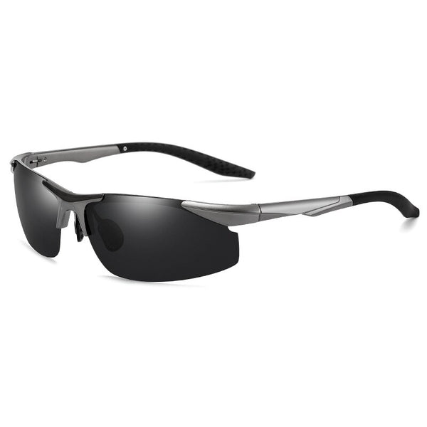 Driving Polaroid Sun Glasses Aluminum Frame Sports Sunglasses Men Polarized Driver Retro UV400 Anti-Glare Goggles
