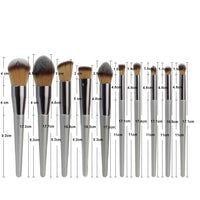 9/10 Pieces Kabuki Makeup Brushes Set For Foundation Powder Blush Eyeshadow Concealer Make Up Brush Cosmetics Beauty Tools