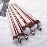 9/10 Pieces Kabuki Makeup Brushes Set For Foundation Powder Blush Eyeshadow Concealer Make Up Brush Cosmetics Beauty Tools