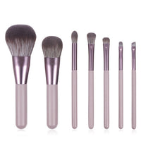 7pcs Wood Handle Kabuki Makeup Brushes Set Eyeshadow Eyebrow Powder Foundation Make Up Brush Kit Cosmetic Brochas Maquillaje