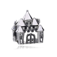 2Pcs/Lot Silver-plate Charm DIY Charm Beaded Pendant, For Making Men Women Bracelet Jewelry Gifts,For Brand Charm Jewelry Make