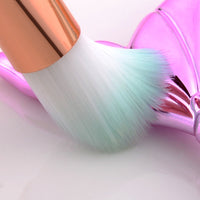 Professional Mermaid Makeup Brushes Eye Set Kits Shadow Eyeliner Eyebrow High Quality Make Up Brush Beauty Comestic Tools