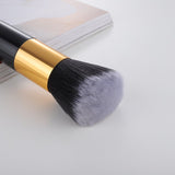 Maquillaje Professional Foundation Powder Face Blush Brush Tools Kits Wood Handle Kabuki Brush Pedzle Do Makijazu