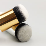 Professional Chubby Pier Foundation Flat Cream Makeup Brushes Cosmetic Make-up Brush Beauty Tool