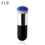 Professional Chubby Pier Foundation Flat Cream Makeup Brushes Cosmetic Make-up Brush Beauty Tool