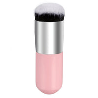 Professional Chubby Pier Foundation Flat Cream Makeup Brushes Cosmetic Make-up Brush Beauty Tool