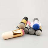 Professional Chubby Pier Foundation Flat Cream Makeup Brushes Cosmetic Make-up Brush Beauty Tool