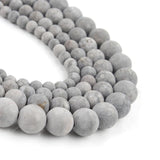 21 Style Natural Stone Beads Matte Dull Polish Agata Picasso Howlite Quartzs Beads for Jewelry Making DIY Bracelet Minerals Bead