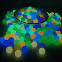 200Pcs 6-12mm Luminous Beads For Jewelry Making Glow In The Dark Acrylic Beads Bracelet Beaded Necklace DIY Woman Men Hole 2mm