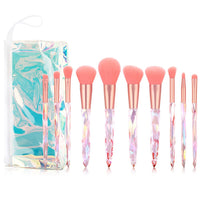 10Pcs Makeup Brushes Set Bag Essential Make-up Brushes Kit for Powder Liquid Cream Cosmetics Blending Blush Concealer Brush