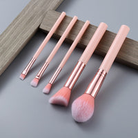 5/15pcs Kabuki Makeup Brushes Foundation Blending Concealer Eye Shadow Eyelash Eyebrow Comb Cosmetics Brush Set Professional