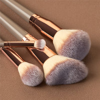 Black Makeup Brushes Set Eyeshadow Eyebrow Eyelash Foundation Beauty Cosmetics Make Up Brush Bag Tools Brochas De Maquillaje