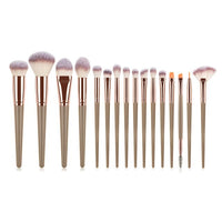 Black Makeup Brushes Set Eyeshadow Eyebrow Eyelash Foundation Beauty Cosmetics Make Up Brush Bag Tools Brochas De Maquillaje