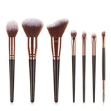 Black Makeup Brushes Set Eyeshadow Eyebrow Eyelash Foundation Beauty Cosmetics Make Up Brush Bag Tools Brochas De Maquillaje