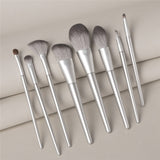 8pcs Makeup Brushes Set Professional Premium Synthetic Foundation Eye Shadow Eyebrow Blending Concealer Cosmetic Brush Tool