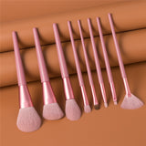 8/13pcs Natural Hair Makeup Brushes Set Professional Foundation Blushes Eyeshadow Eyebrow Blending Brush Tools Maquillaje