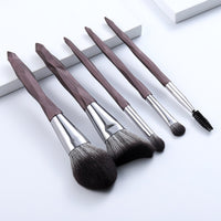 10/5Pcs Fan Diamond Coffee Face Eye Makeup Brushes Set Eyebrow Eyelash Powder Brush Pinceau Mascara Wands Brochas Maquillaje