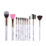 12/8/5pcs Eye Lip Makeup Brushes Set Eyebrow Comb Eyelash Sponge Eyeshadow Silicone Face Mask Edge Control Brush Cosmetics