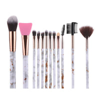 12/8/5pcs Eye Lip Makeup Brushes Set Eyebrow Comb Eyelash Sponge Eyeshadow Silicone Face Mask Edge Control Brush Cosmetics