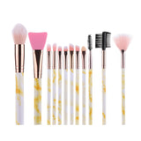 12/8/5pcs Eye Lip Makeup Brushes Set Eyebrow Comb Eyelash Sponge Eyeshadow Silicone Face Mask Edge Control Brush Cosmetics