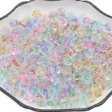 300PCS Round Mix Color Acrylic Letter Beads for Jewelry Making Kid Diy Material Loose Spacer 4*7mm