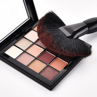 1pcs Fan Makeup Brush Powder High Quality White Black Make up Brushes Face Shaving Brochas De Maquillaje Profesional