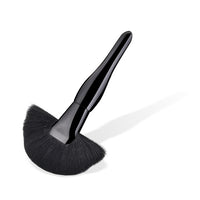 1pcs Fan Makeup Brush Powder High Quality White Black Make up Brushes Face Shaving Brochas De Maquillaje Profesional