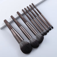 11/8pcs Natural Hair Green Makeup Brushes Foundation Powder Eyeshadow Eyebrow Brush Set Cosmetic Tool Profesional Maquillaje