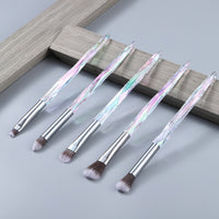 Diamond Fan Makeup Brushes Powder Foundation Eyeshadow Eyebrow for Face Cosmetics Make Up Brush Set Brochas Maquillajes