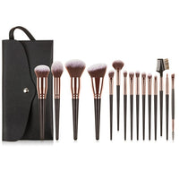 Black Makeup Brushes Set Eyeshadow Eyebrow Eyelash Foundation Beauty Cosmetics Make Up Brush Bag Tools Brochas De Maquillaje