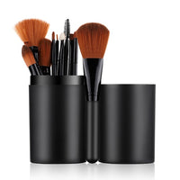 12pcs Makeup Brushes Set Foundation Powder Eyeshadow Eyebrow Eyelash Make Up Brush Kit Box Cosmetic Beauty Tool Professional