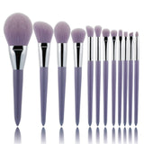 12pcs Soft Natural Hair Pink Makeup Brushes Professional Foundation Powder Eyeshadow Make Up Brush Set Brochas De Maquillaje